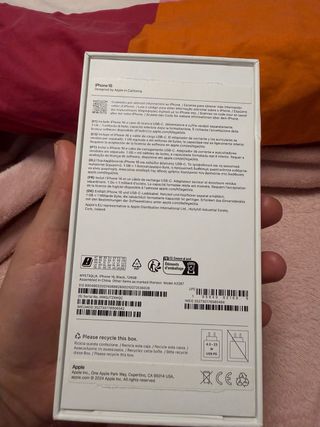 iPhone 16 128GB Negro