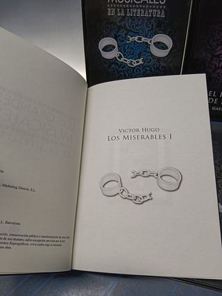 Novelas, 5 tomos,  LOS GRANDES MUSICALES EN LA LITERATURA