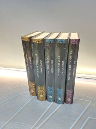 Novelas, 5 tomos,  LOS GRANDES MUSICALES EN LA LITERATURA