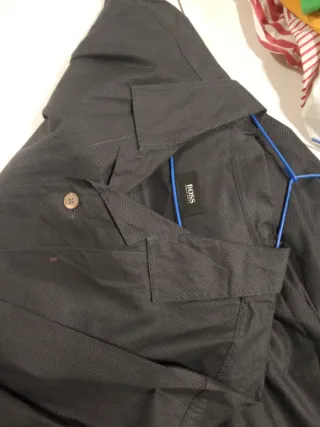 Camisa Caballero Hugo Boss Gris