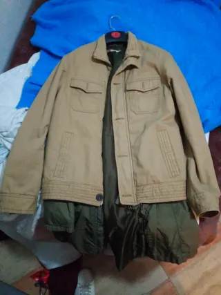 Chaqueta caballero beige