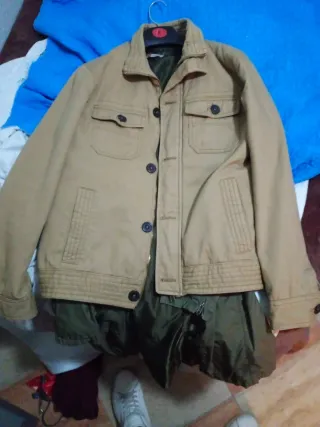 Chaqueta caballero beige