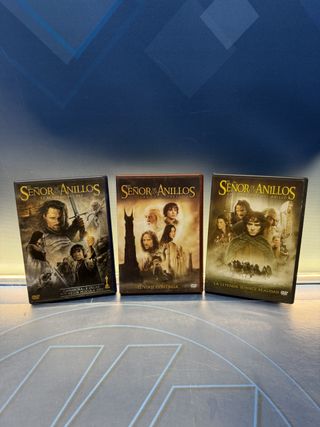 Lote 3 DVD's El señor de los anillos - DVD
