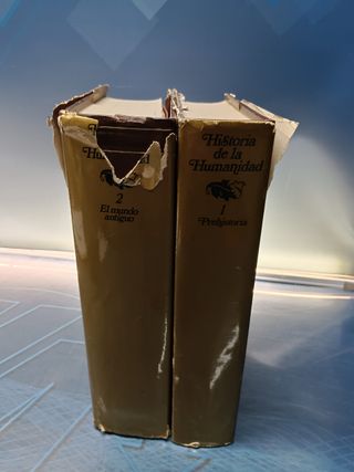 HISTORIA DE LA HUMANIDAD ED. PLANETA SUDAMERICANA, UNESCO, tomo 1 y 2