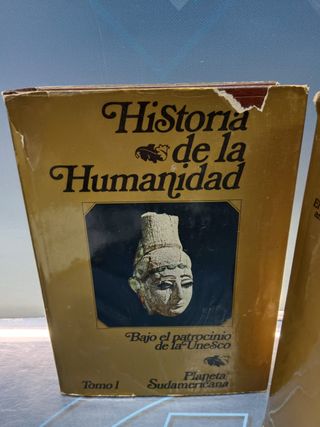 HISTORIA DE LA HUMANIDAD ED. PLANETA SUDAMERICANA, UNESCO, tomo 1 y 2