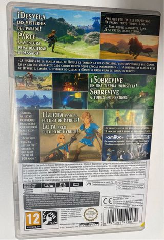 ZELDA BREATH OF THE WILD NINTENDO SWITCH