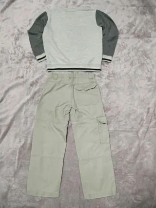 Conjunto Quechua niño pantalón y camiseta 8 años