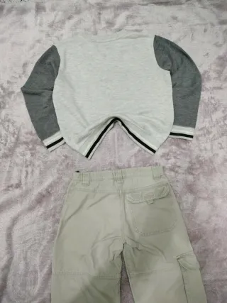 Conjunto Quechua niño pantalón y camiseta 8 años