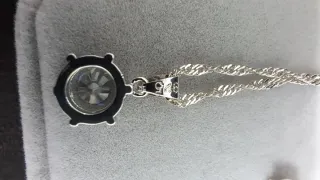 Conjunto Collar y Pendientes Circonita Plata