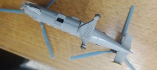 Helicóptero Metal Vintage Piasecki H-21 Raro japon