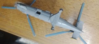 Helicóptero Metal Vintage Piasecki H-21 Raro japon