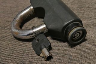 Candado antirrobo coche con gancho