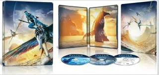 Pack Avatar 1 y 2 Steelbook 4K UHD + Blu-ray