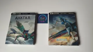 Pack Avatar 1 y 2 Steelbook 4K UHD + Blu-ray