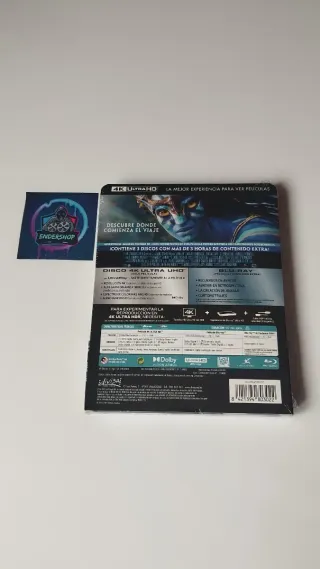 Pack Avatar 1 y 2 Steelbook 4K UHD + Blu-ray