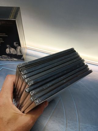 dos box, dvd, 21 dvds nuevos precintados LA CRONICA DEL CAMBIO DE SIGLO + EDICION EXTRA