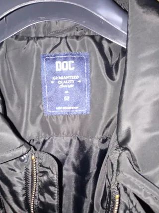 Chaquetón DOC Negro Talla L
