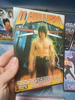 7 PELICULAS, ACCION ORIENTAL Fatal Ninja, El latigo Magico, LA fuerza del ninja, Li cuello de acero y mas