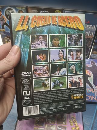 7 PELICULAS, ACCION ORIENTAL Fatal Ninja, El latigo Magico, LA fuerza del ninja, Li cuello de acero y mas