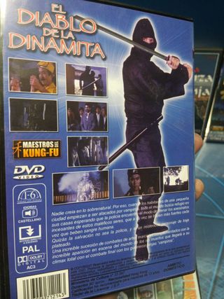 7 PELICULAS, ACCION ORIENTAL Fatal Ninja, El latigo Magico, LA fuerza del ninja, Li cuello de acero y mas