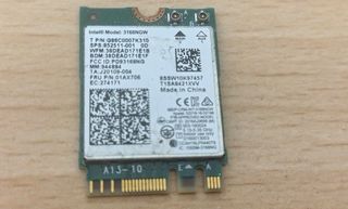 Tarjeta WIFI / Bluetooth "Intel 3168NGW Dual Band"