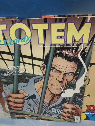 7 revistas comics TOTEM magazine + TOTEM EL COMIX nº 7, 10 y 24 y especial manara