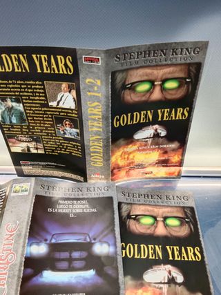 Lote 12 copertine VHS, film basati sui libri di Stephen King