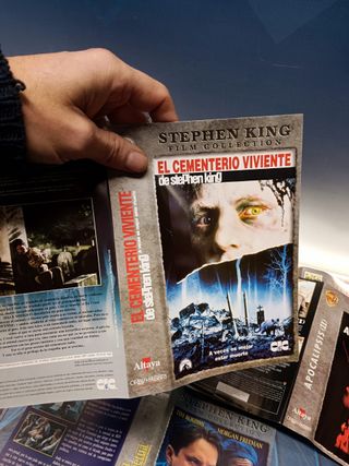 Lote 12 copertine VHS, film basati sui libri di Stephen King