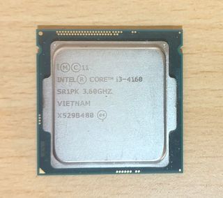 Intel CoreTM i3-4160, 3M Cache, 3.60 GHz