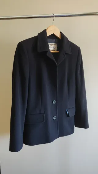 Abrigo Burberry Negro