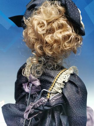 Muñeca , FANAS, 45 cm. cabeza de porcelana, perfecto estado, coleccionismo