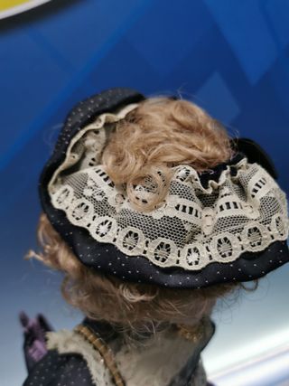 Muñeca , FANAS, 45 cm. cabeza de porcelana, perfecto estado, coleccionismo