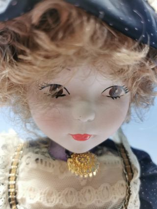 Muñeca , FANAS, 45 cm. cabeza de porcelana, perfecto estado, coleccionismo