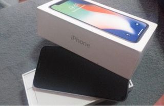 iPhone X Apple Negro/Plateado