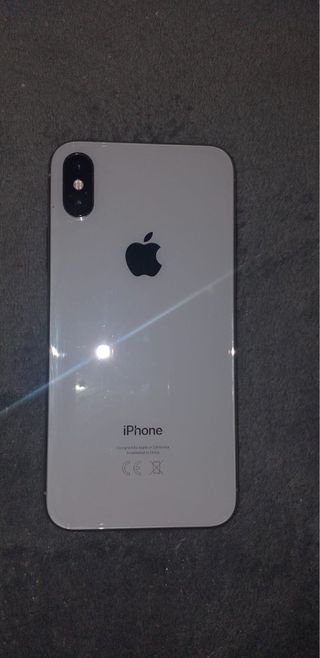 iPhone X Apple Negro/Plateado