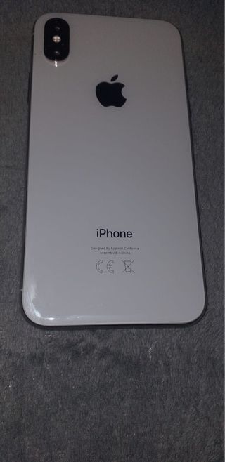 iPhone X Apple Negro/Plateado