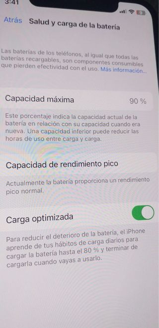 iPhone X Apple Negro/Plateado
