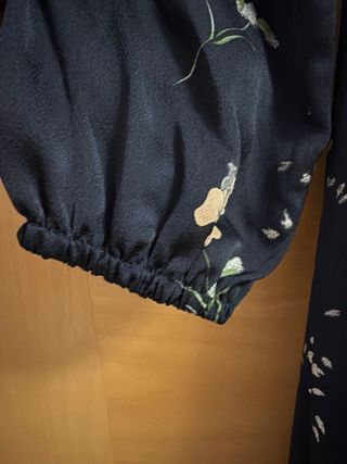 Vestido largo estampado floral