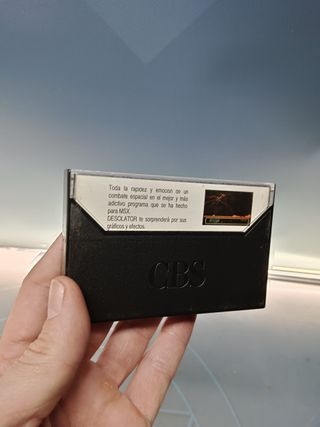 videojuego casete, cassette, DESOLATOR - ERBE - MSX