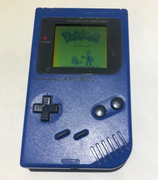 Lote Game Boy Azul +Blastoise carta y juego