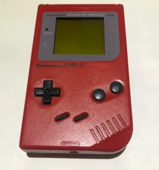 Lote Game Boy Rojo + Charizard Carta y Juego