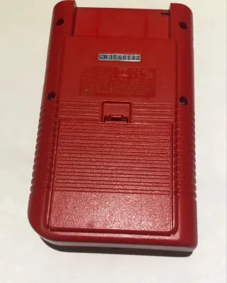 Lote Game Boy Rojo + Charizard Carta y Juego