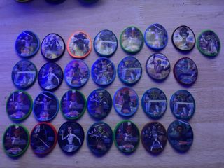 Lote 77 Tazos Star Wars The Clone Wars 2009
