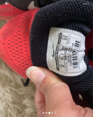 Nike Pegasus Air 30 Mujer Rojo/Negro Talla