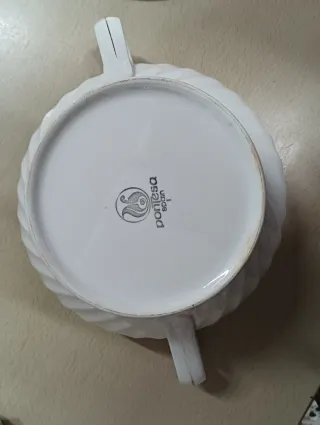 Sopera Pontesa Porcelana Blanca