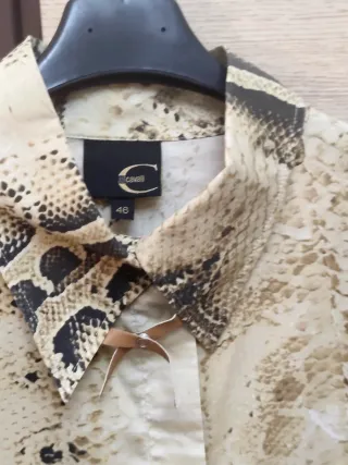 Camicia Cavalli stampa pitone taglia L