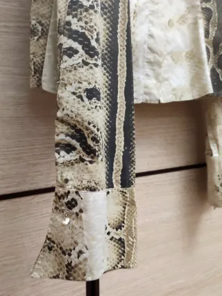 Camicia Cavalli stampa pitone taglia L