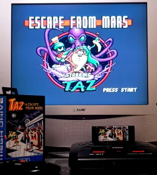 Taz in Escape from Mars Mega Drive Sega