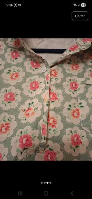 Camisa estampada floral