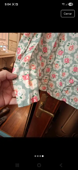 Camisa estampada floral